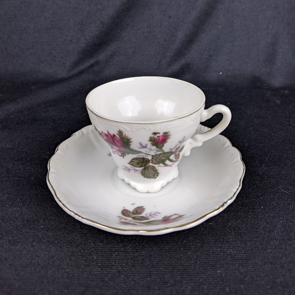 Vintage Japan Demitasse Teacup and Saucer